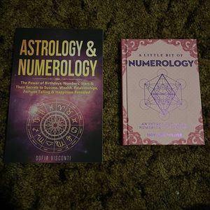 Astrology and numerology books